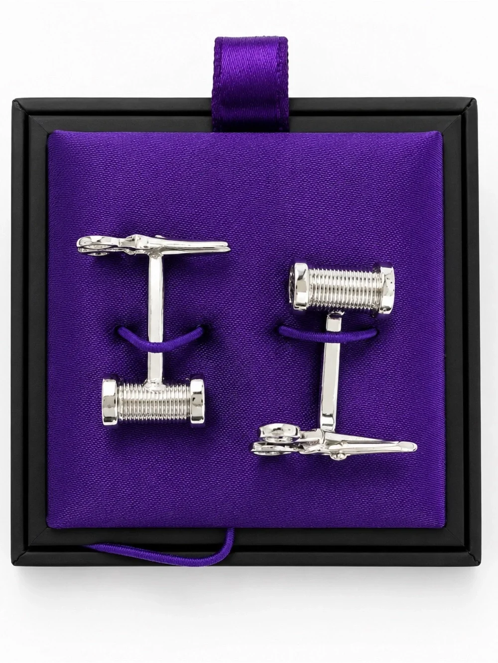 Arturo Calle Stainless Steel Scissors Cufflinks – Box Included